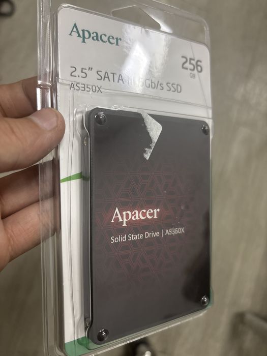 SSD 256GB новый. Не подошел для ноутбука