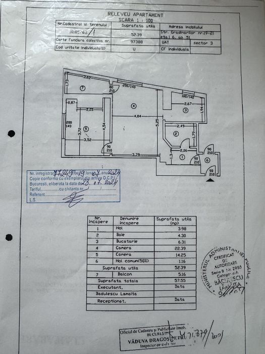 Apartament de vanzare