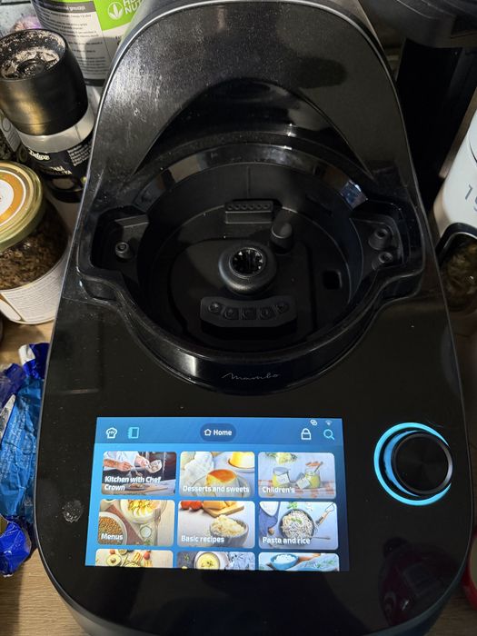 Robot de bucătărie Cecotec Mambo CooKing Total Gourmet – 2200 W – 45 funcții – dozator automat – 2 vase