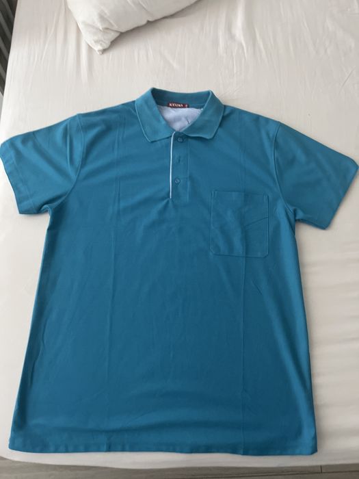 Tricou polo Kanima albastru XL