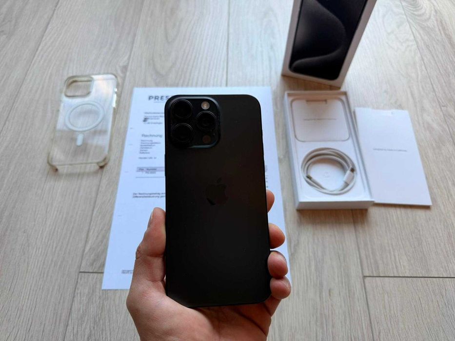 Iphone 15 Pro Max Back Titanium cu Factura