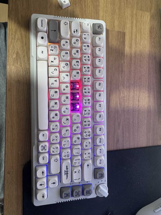 Механична Клавиатура Royal Kludge RKH81-White