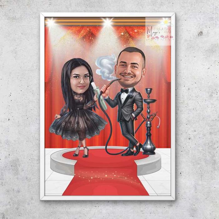 Карикатура подарък за учител/учителка или абитуриент/ка