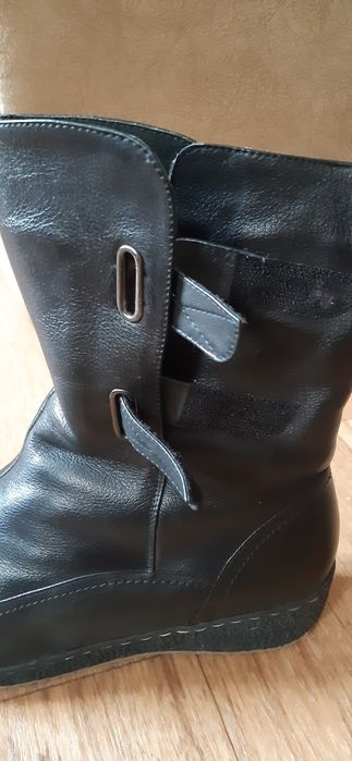 Ботинки, зима, натуральная кожа