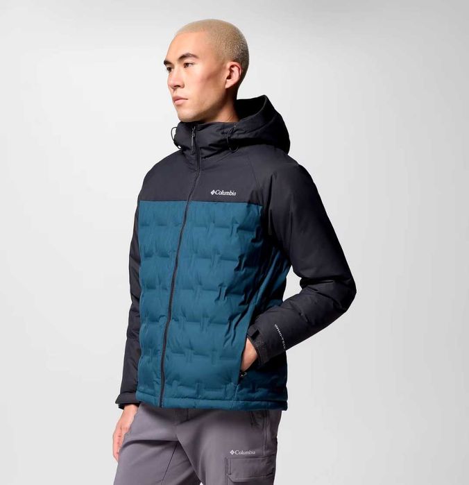 Colombia Men's Grand Trek™ III Down Hooded Jacket