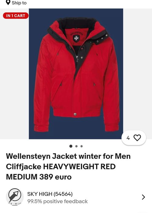 Geaca Wellensteyn Cliffjacke Summer impermeabilă ptr bărbați, Nr. L