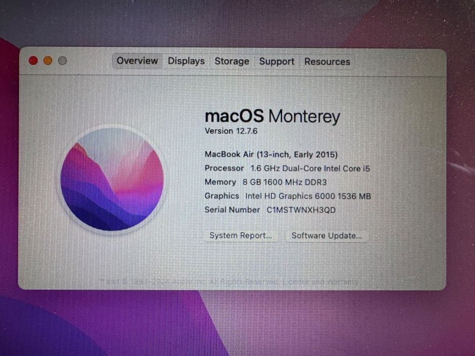 Продавам Mac Book Air