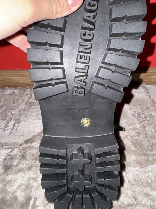 Balenciaga Combat Strike Boots