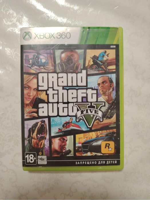 Продам гта 5 на xbox360