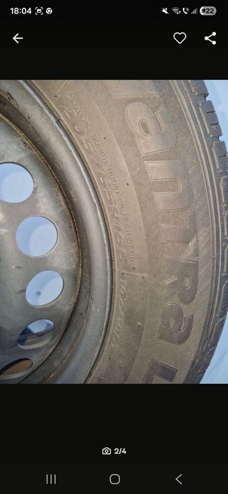 Jante si cauciucuri vw  T5 .. T 6 ..205/65/16C