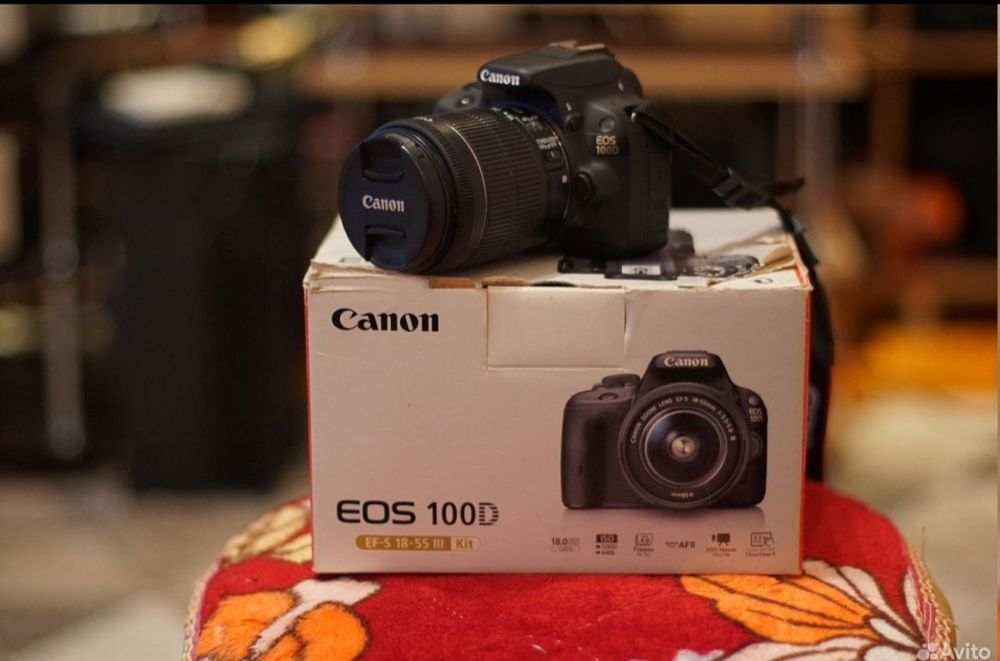Canon 100d + объектив (аналог 600D)