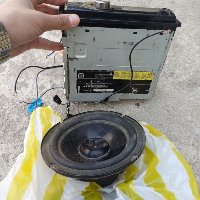 Мафон JVC KD-DV5606