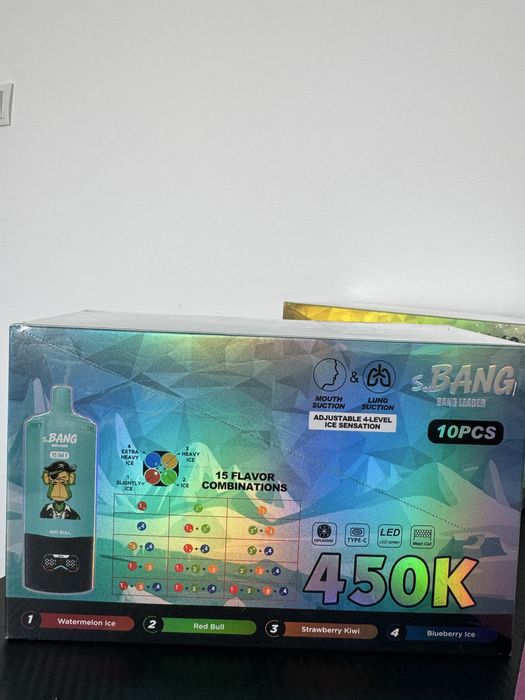 Vape 450,000/450k 15 in 1 reincarcabil