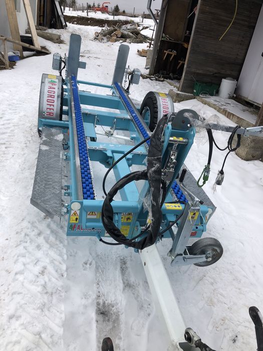 Remorca agricola / pomicola boxpaleti- Agrofer an 2017/ nefolosita