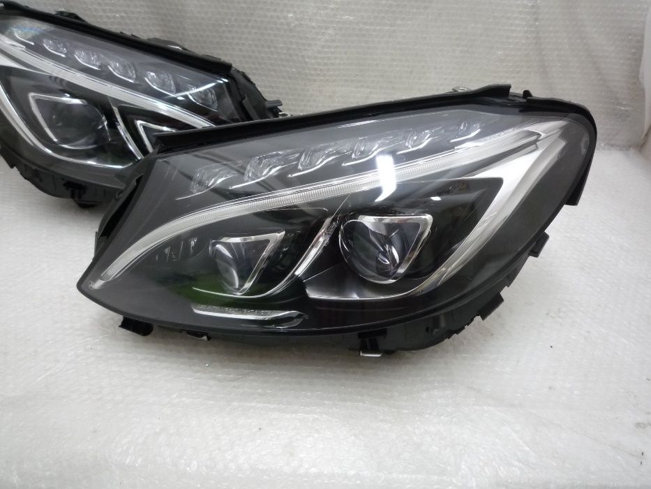 Mercedes C class w205 far full led ils stanga dreapta faruri xenon