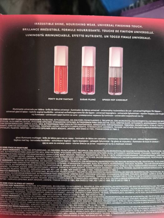 Комплект гланцове Fenty beauty