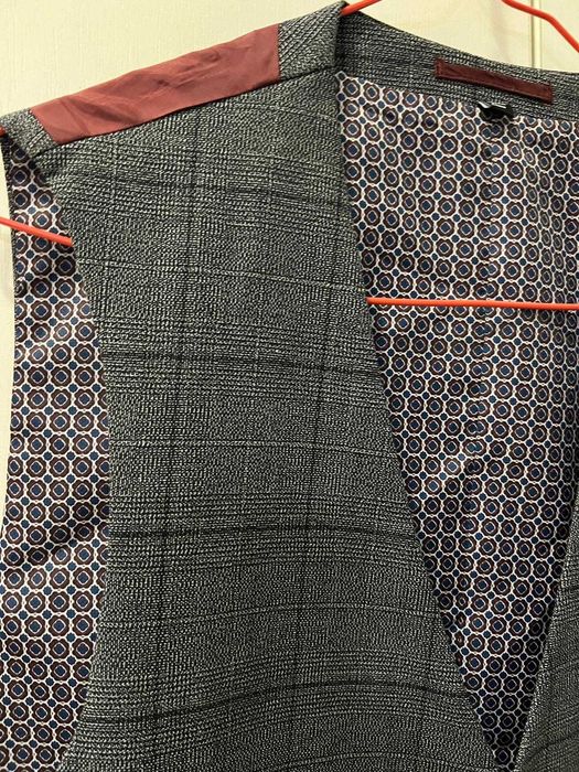 Vestă elegantă Joe Browns – mărimea 42R – imprimeu în carouri