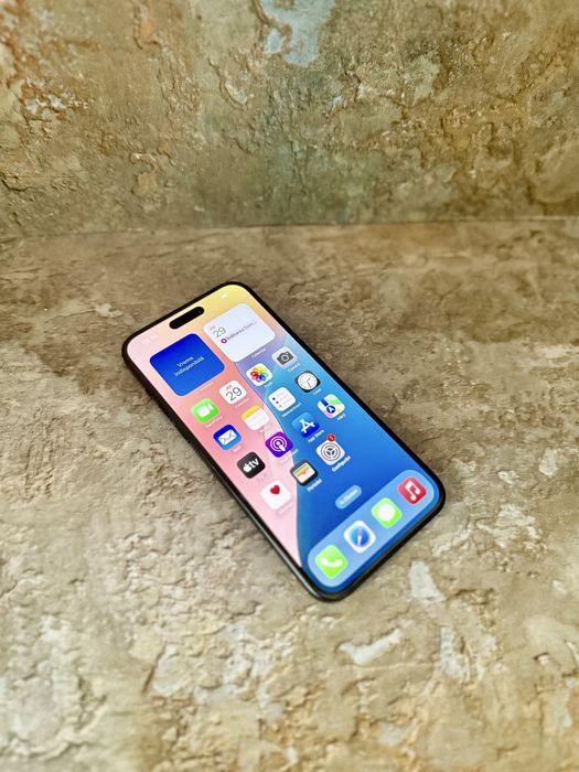 ** ATS GSM**ID10866 iPhone 15 Plus 128Gb Black /Baterie100% / Garantie