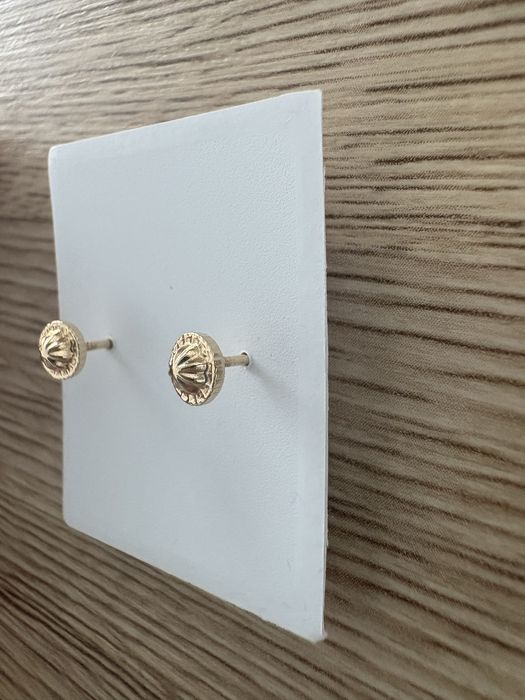 Cercei copii Ursuleti aur galben 14k