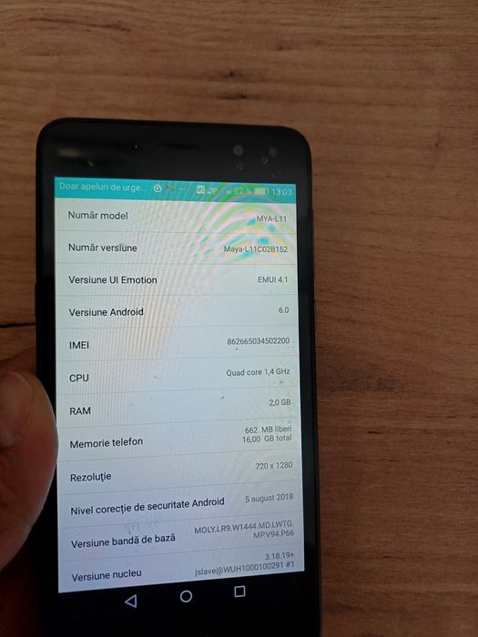 Huawei Y6 2017, Dual SIM, 16GB, 2GB RAM