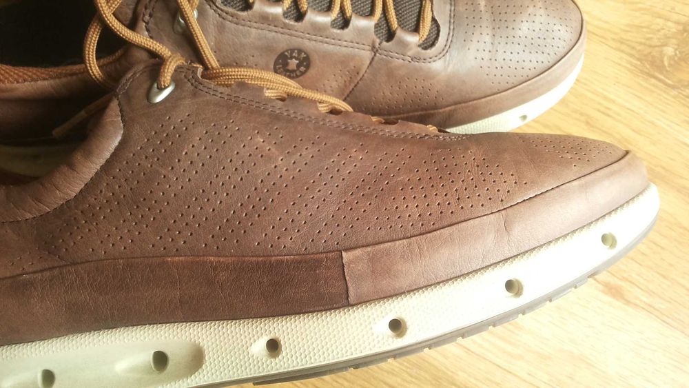 ECCO GORE-TEX YAK LEATHER Shoes размер EUR 44 естествена кожа водонепромокаеми - 1103