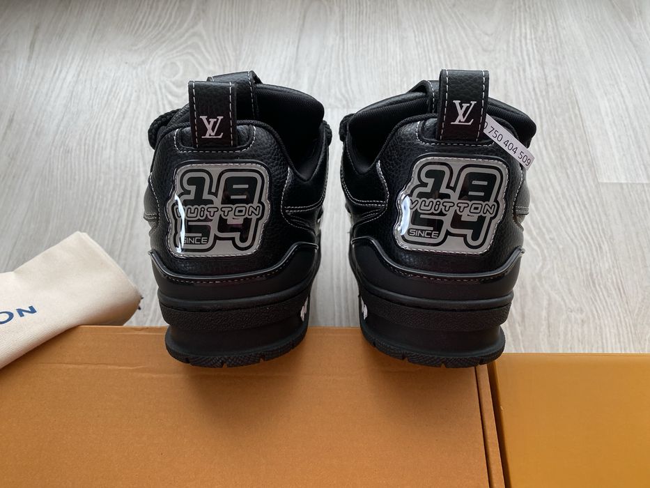 Louis Vuitton Skate Sneaker Black 40