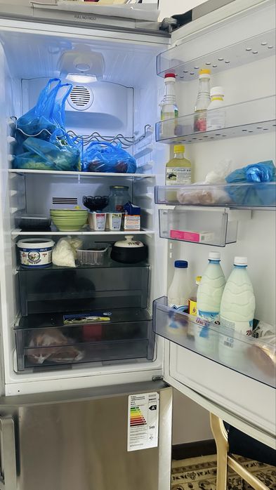 холодильник бу Беко отлично работает