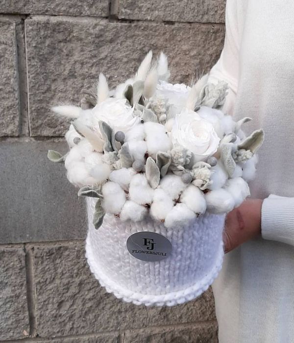 Новогодний букет Тёплое Объятие