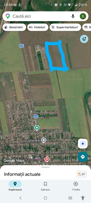 Vând 5 hectare de teren in Sânandrei