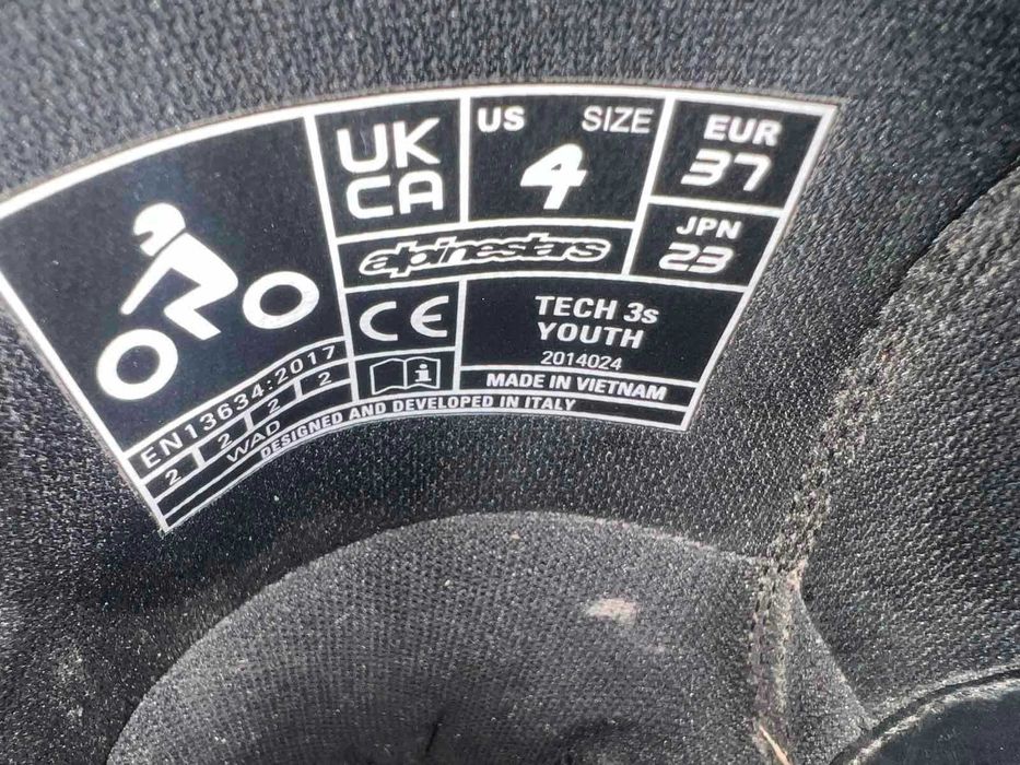 Мотокрос Alpinestars Tech 3S номер 37