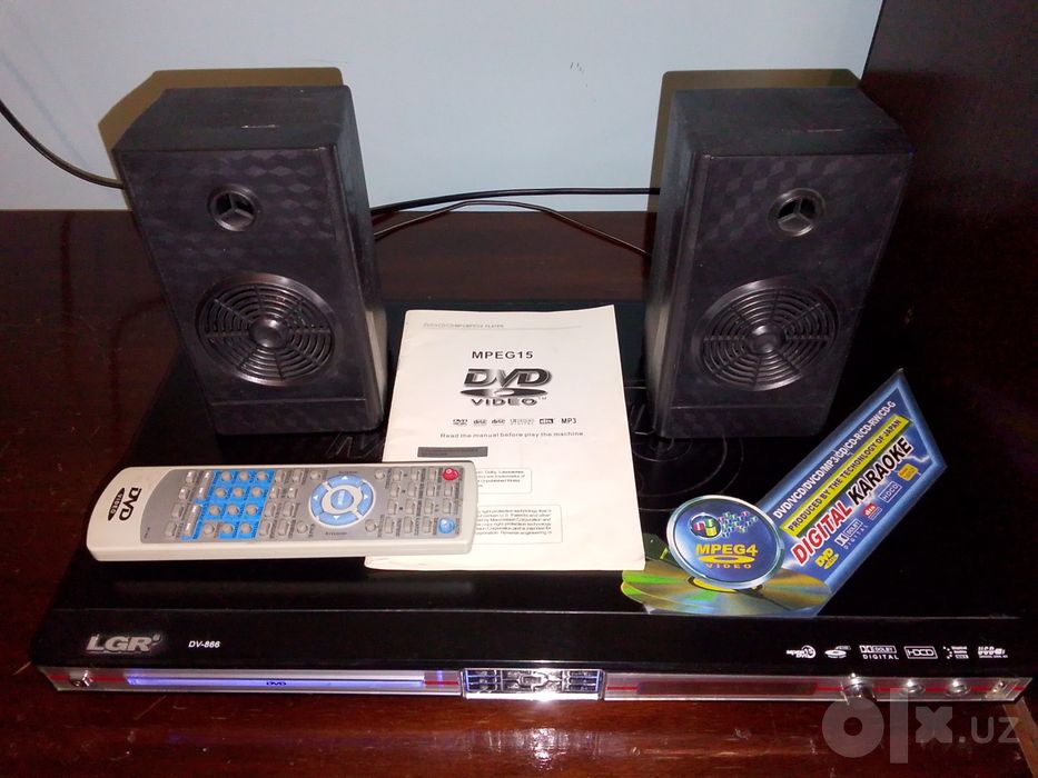 DVD-плеер DV-866 с USB, караоке и родным пультом
