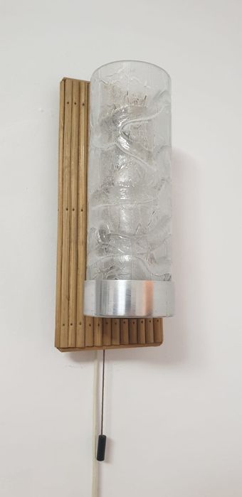 Accesoriu decorațiune înfrumusețare lemn sticla Doria Germania 1960