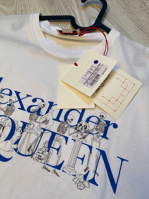 Alexander McQueen tricou S, autentic, retail price 375 euro