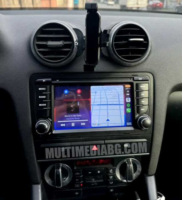 Audi a3 8P 2003г-2013г Мултимедия Навигация Android