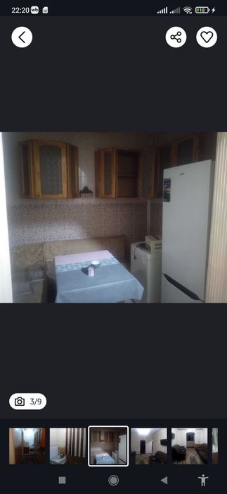 Chilonzor 20da talabalar uchun 1 ta katta xonani ijaraga beraman