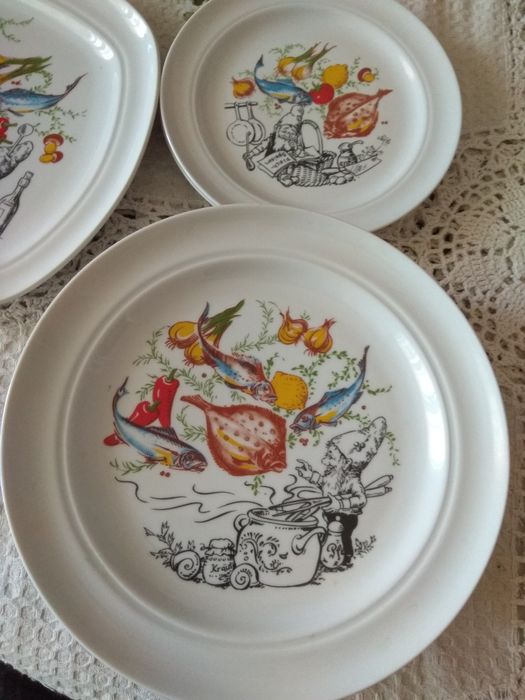 Посуда конца 70-х годов ,,Дулево" и производства ГДР