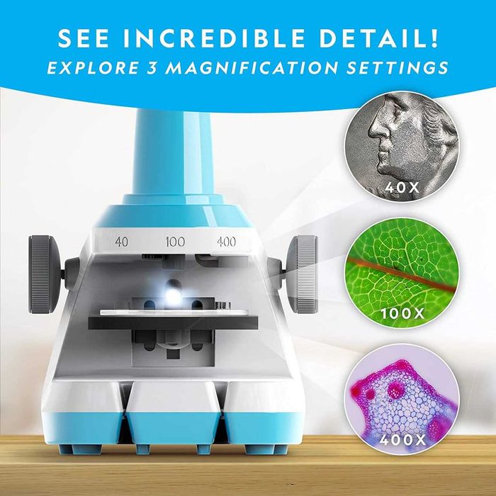 Микроскоп NATIONAL GEOGRAPHIC для детей - набор STEM