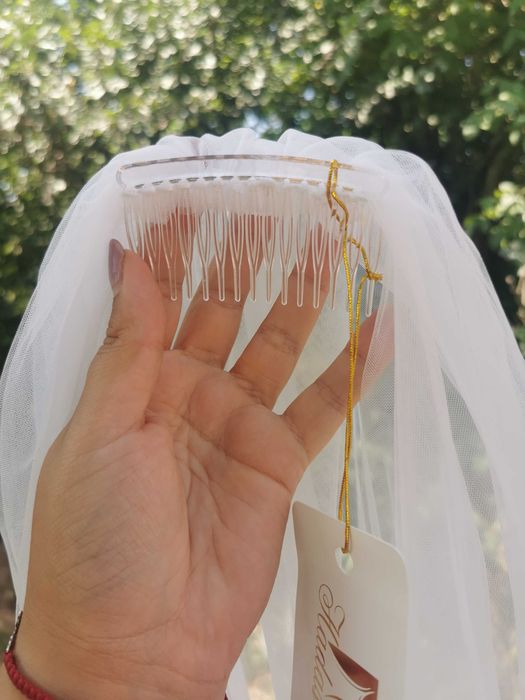 Сватбен воал - пико, дълъг