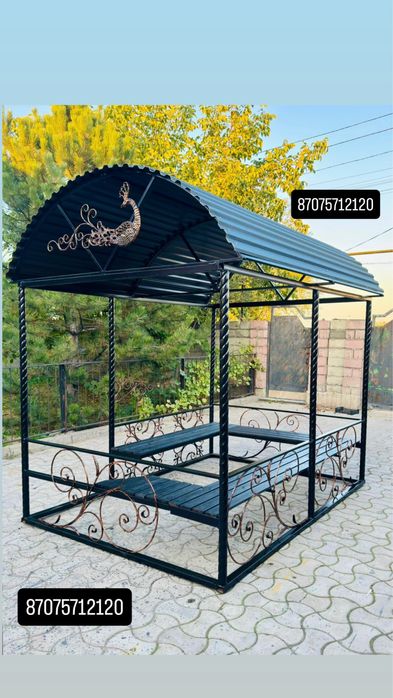 Беседка 210х300 витые трубы