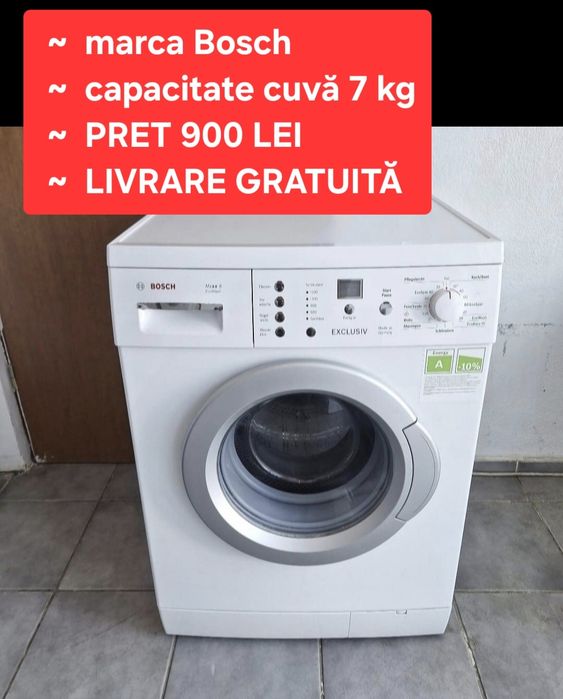 Masini de spalat rufe Bosch / Siemens,  import Germania.  W 10050 P