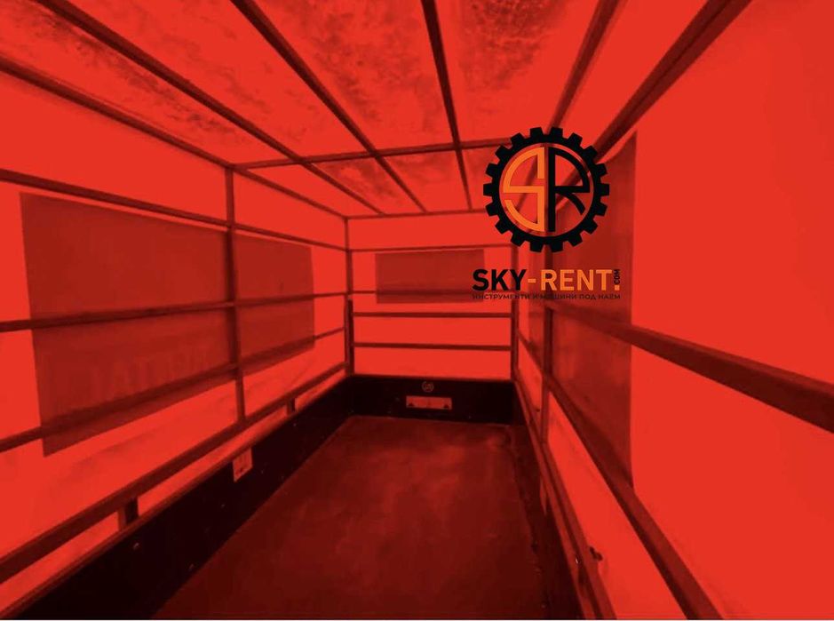 Ремарке с  брезент ПОД НАЕМ