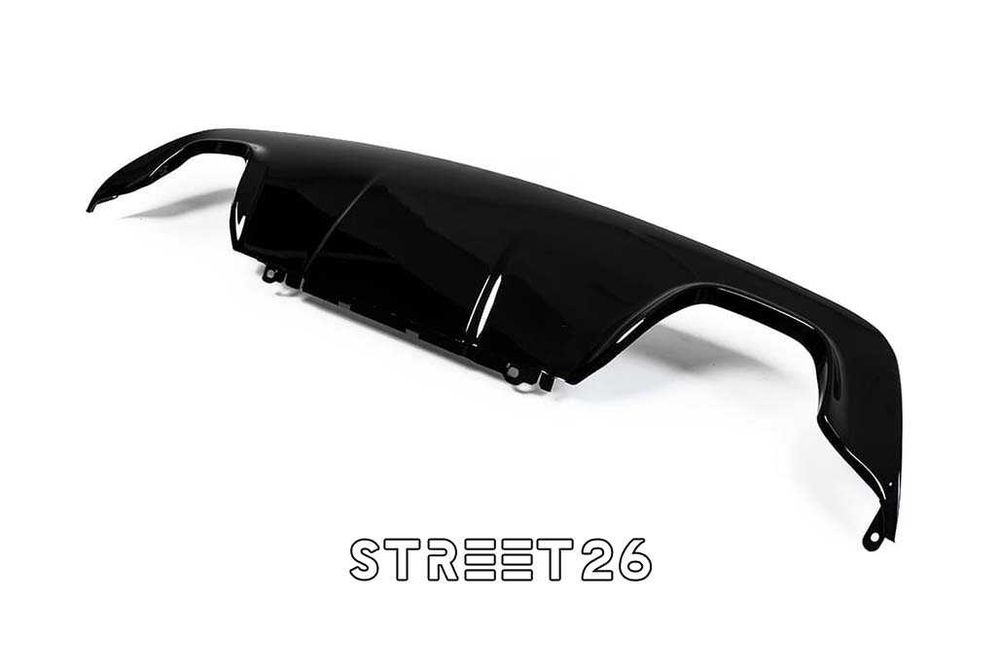Difuzor Bara Spate BMW Seria 5 E60 E61 (03-10) M-Technik Negru Lucios