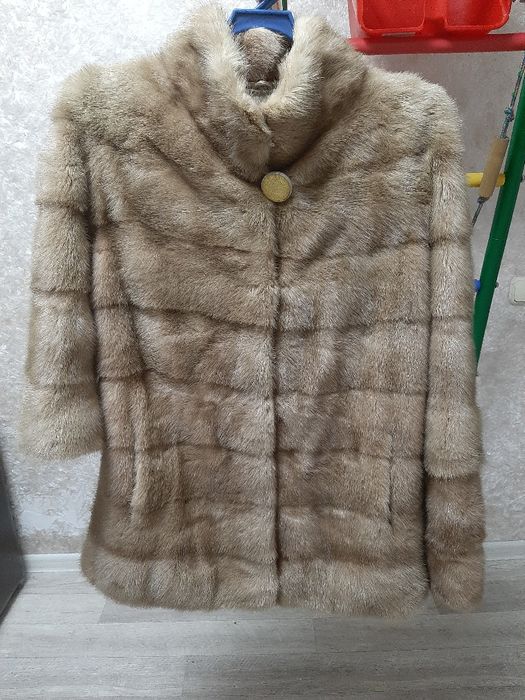 Шуба норковая светлая