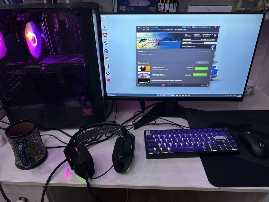 Продам мощный игровой компьютер