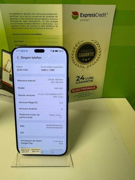 Honor 600 Lite (B.62560-Tatarasi) Garantie 2 ani-1050 lei
