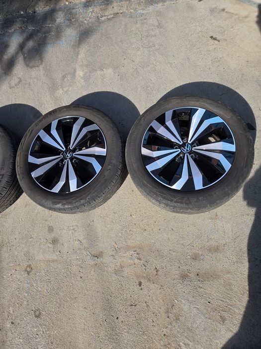 Оригинални джанти 17  5x100 за VW T-Cross / Taigo / Polo с летни гуми Continental 205/55/17