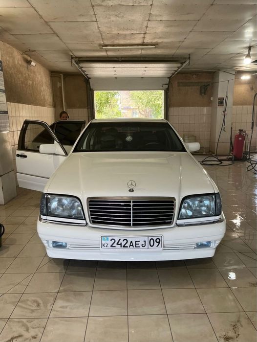 Пороги Бампер Мерседес w140 Кабан