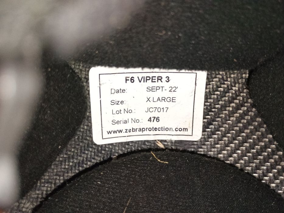 Casca kevlar High cut F6 viper 3