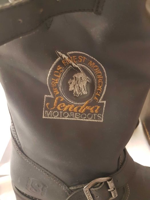 Ботуши мотор Sendra Sprinter Negro Steel  3565