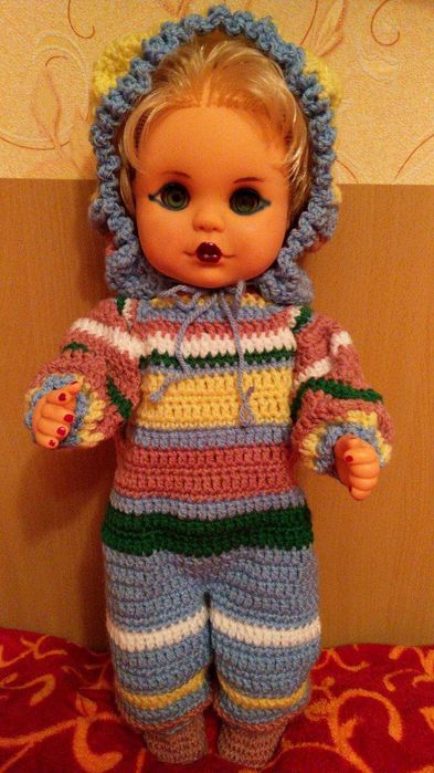 Ръчно плетени дрешки за деца и кукли